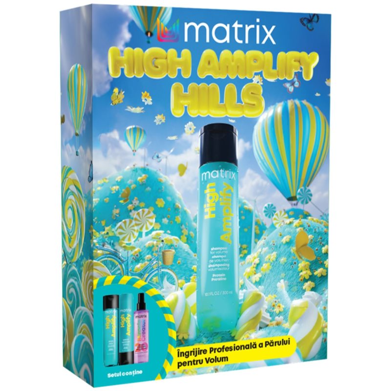 Matrix Matrix High Amplify set cadou pentru intarirea parului