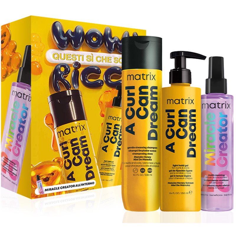 Matrix A Curl Can Dream gift set for curly hair
