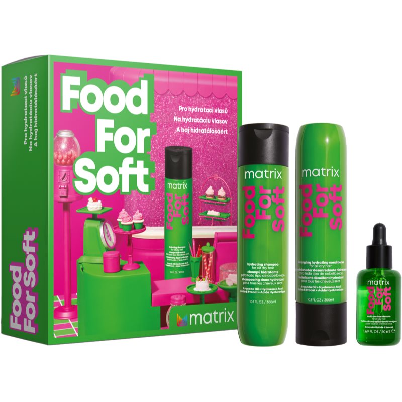 E-shop Matrix Food For Soft dárková sada (pro suché vlasy)