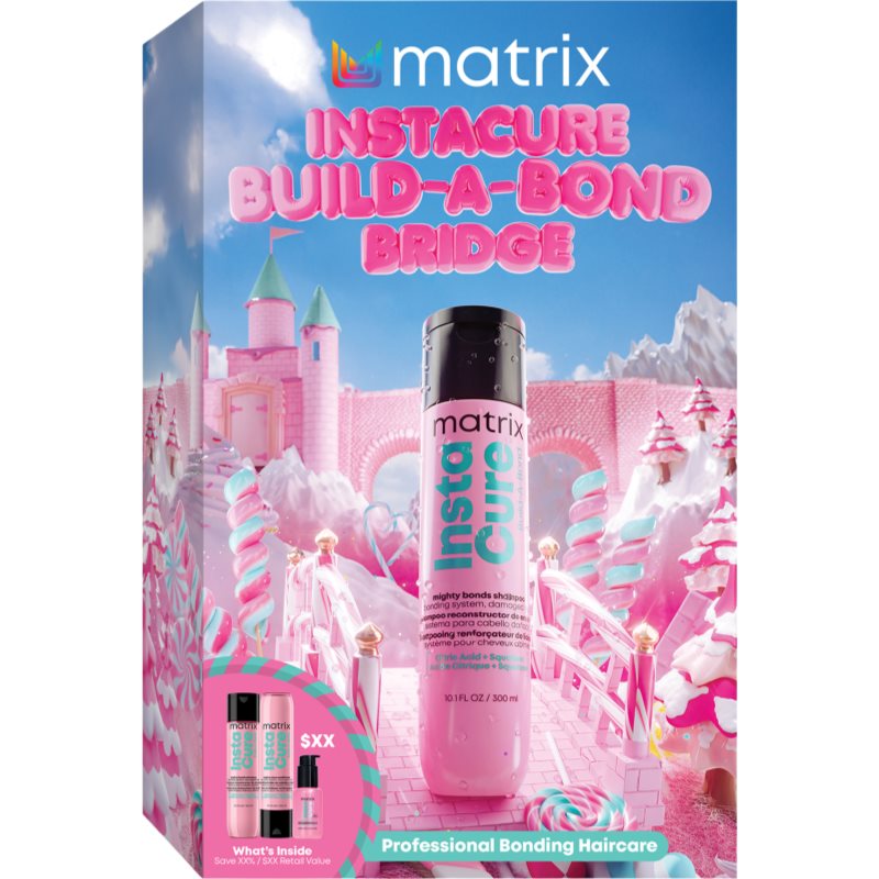 Matrix Instacure Build A Bond gift set for damaged, chemically-treated hair