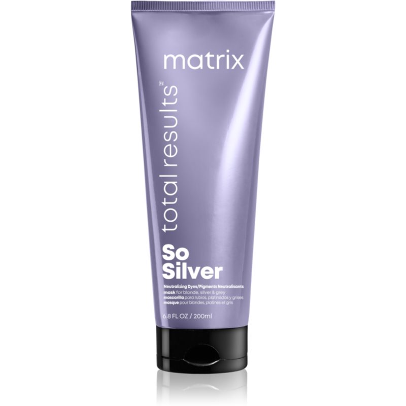 Matrix Total Results So Silver maska neutralizující žluté tóny 200 ml