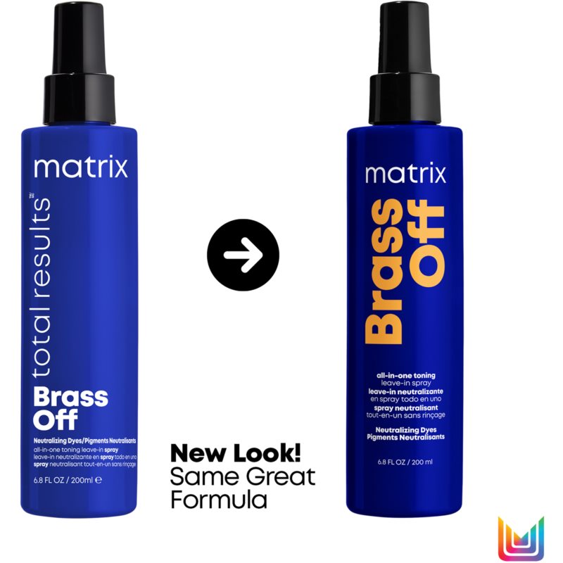 Matrix Brass Off Hairspray Neutralising Yellow Tones 200 Ml