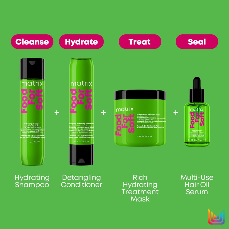 Matrix Food For Soft Masque Hydratant Intense Pour Cheveux 500 Ml