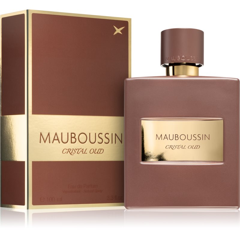 Mauboussin Cristal Oud Eau De Parfum For Men 100 Ml