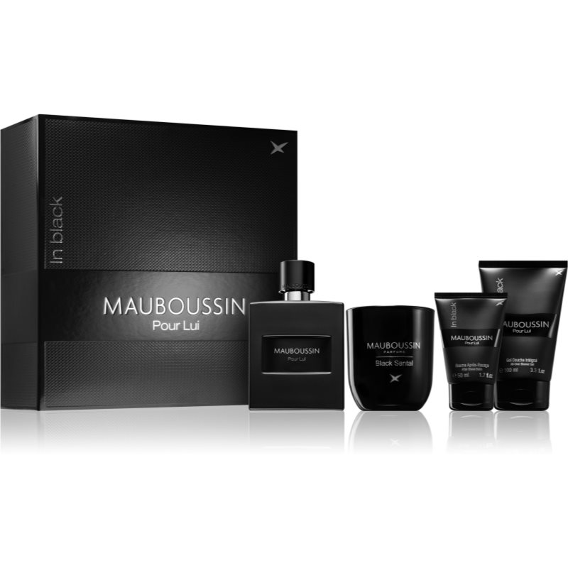 Mauboussin Pour Lui In Black dovanų rinkinys vyrams