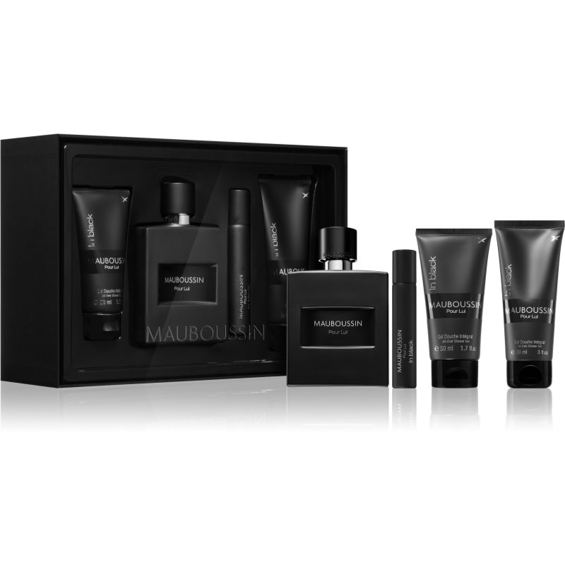Mauboussin Pour Lui In Black Gift Set For Men