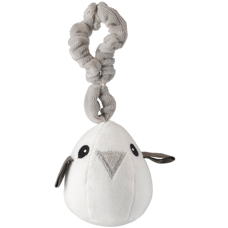 Maud N Lil Little Bird soft squeaky toy Brown / Grey 1 pc
