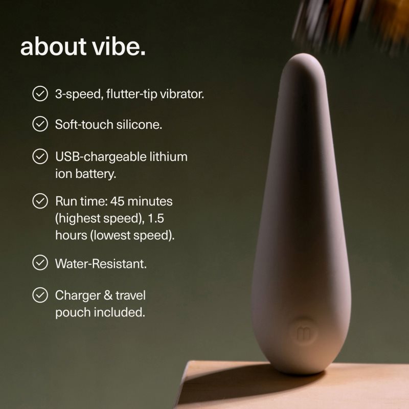 Maude Vibe vibrátor Green 12 cm (obrázek 4)