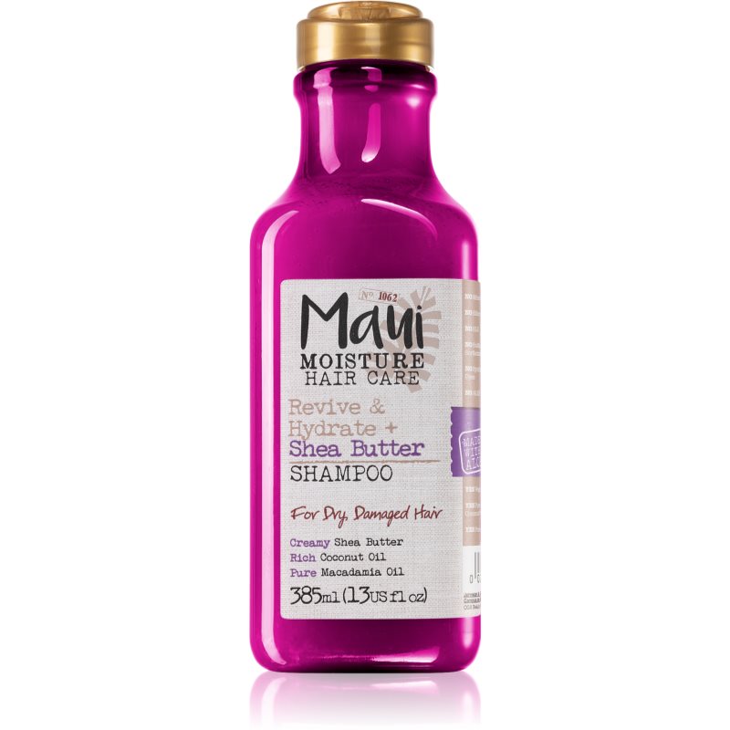Maui Moisture Revive & Hydrate + Shea Butter moisturising and revitalising shampoo for dry and damag