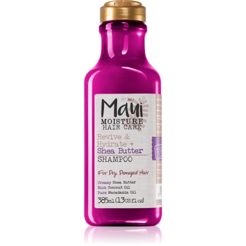 Maui Moisture Revive & Hydrate + Shea Butter moisturising and revitalising shampoo for dry and damaged hair 385 ml