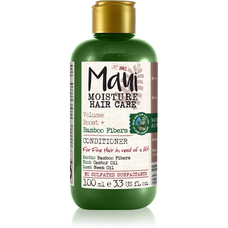 Maui Moisture Volume Boost + Bamboo Fibers posilující kondicionér pro jemné vlasy 100 ml