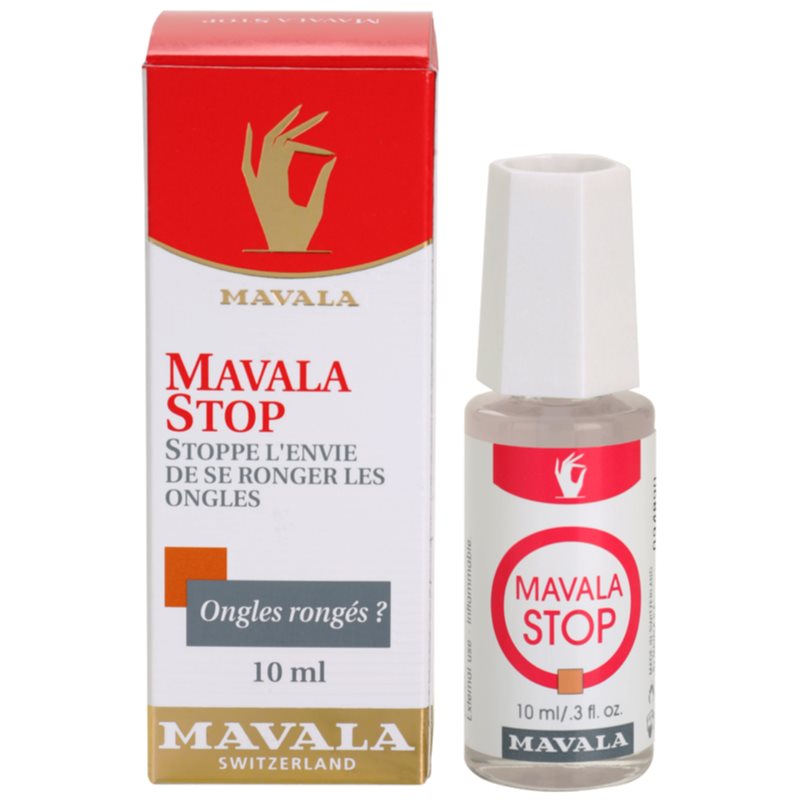 Mavala Stop прозорий лак проти обкусування нігтів 10 мл