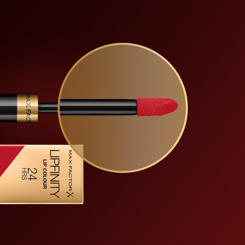Max Factor Lipfinity Lip Colour Long-lasting Lipstick With Balm Shade 120 Hot 4,2 G