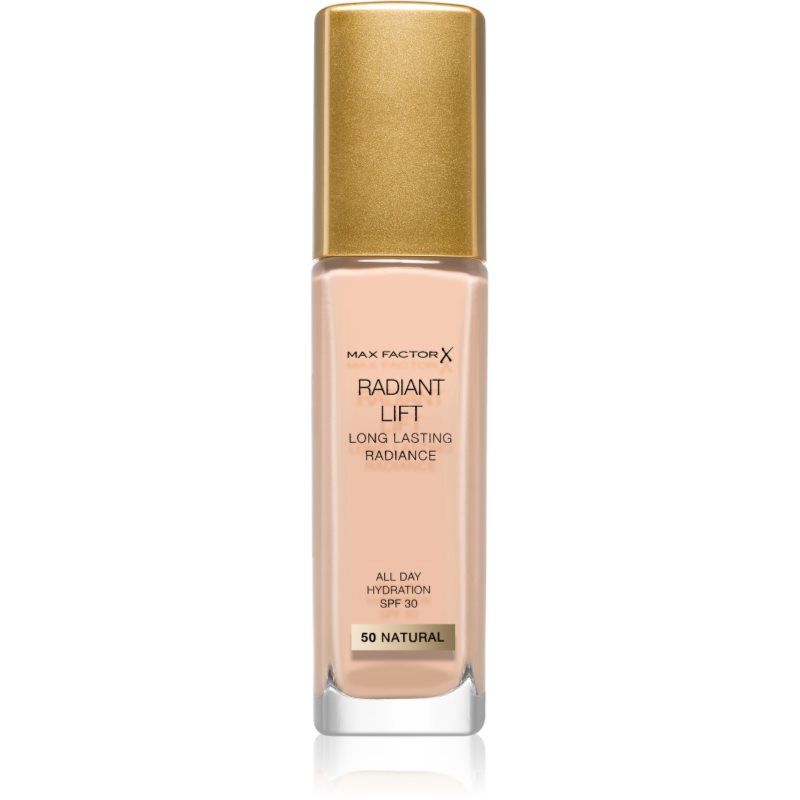 

Max Factor Radiant Lift стійкий тональний крем SPF 30 відтінок 50 Natural
