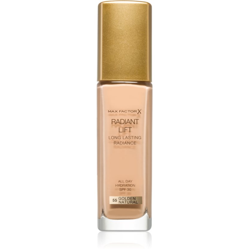 

Max Factor Radiant Lift стійкий тональний крем SPF 30 відтінок 55 Golden Natural