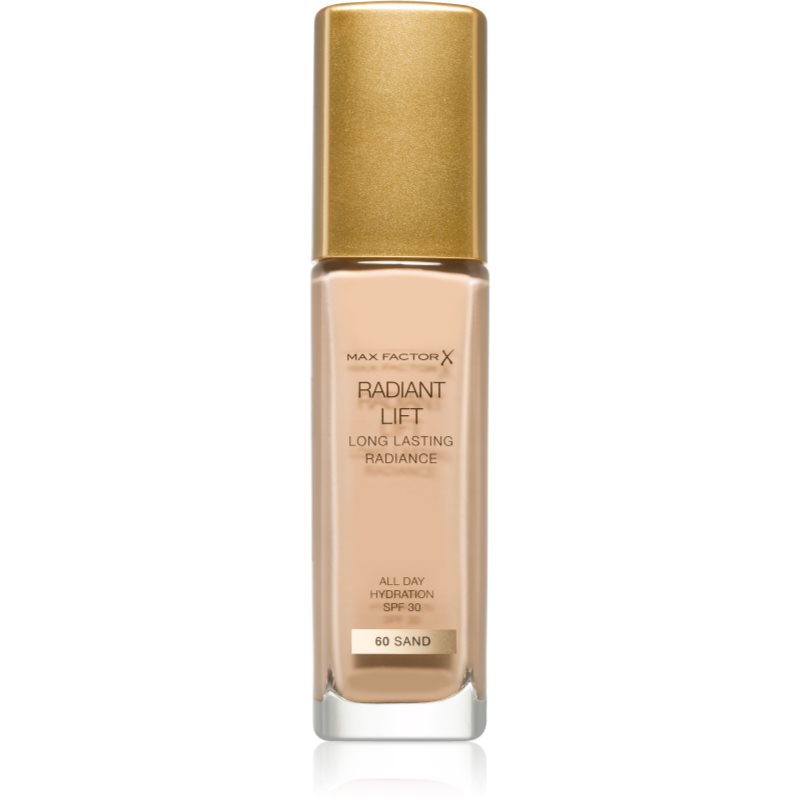 

Max Factor Radiant Lift стійкий тональний крем SPF 30 відтінок 60 Sand