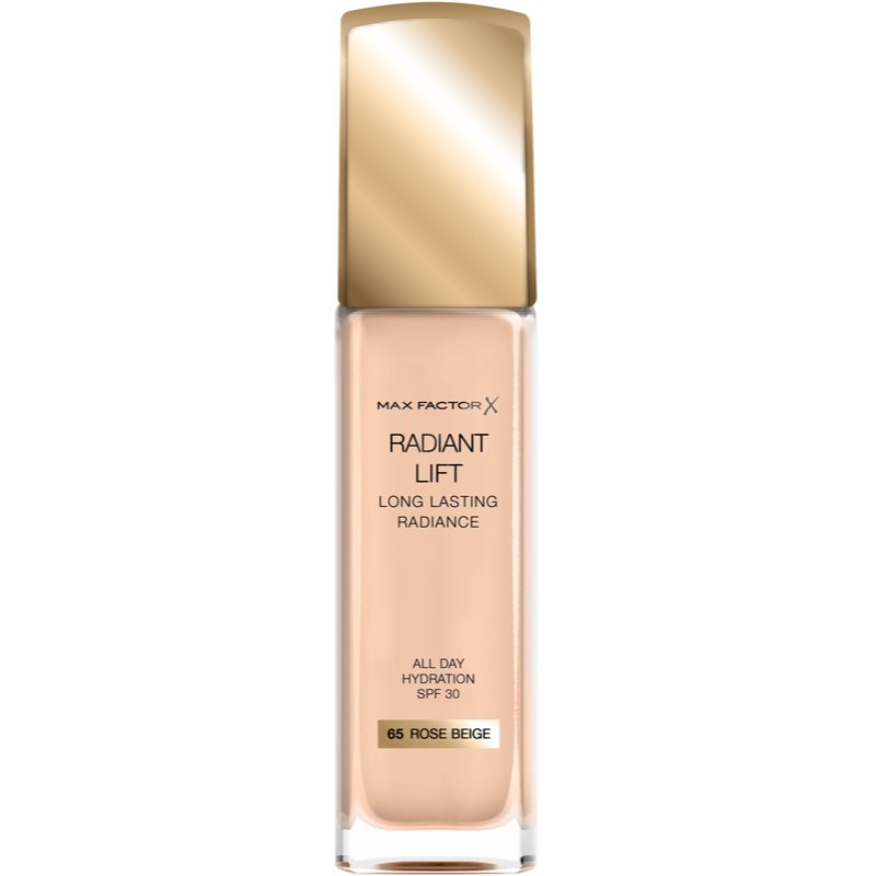 

Max Factor Radiant Lift стійкий тональний крем SPF 30 відтінок 65 Rose Beige