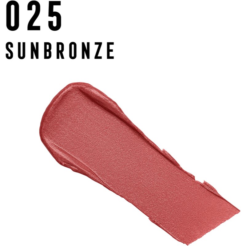 Max Factor Colour Elixir 24HR Moisture Moisturising Lipstick Shade 025 Sun Bronze 4,8 G