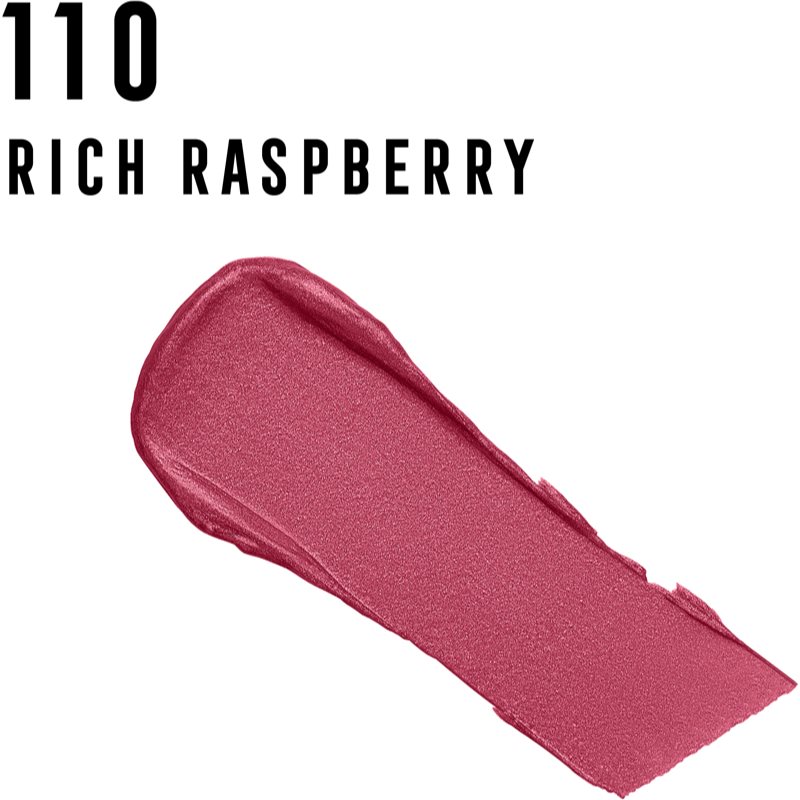 Max Factor Colour Elixir 24HR Moisture Moisturising Lipstick Shade 110 Rich Raspberry 4,8 G