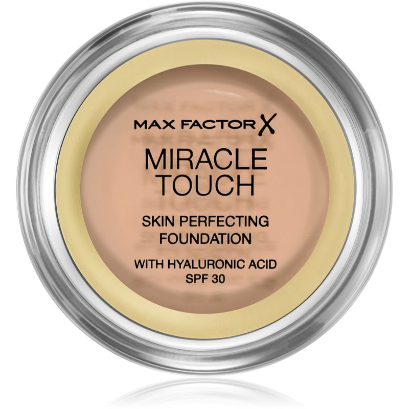 Max Factor Miracle Touch hydrating cream foundation SPF 30 shade 045 Warm Almond 11,5 g
