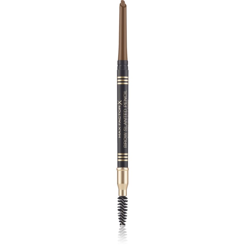 

Max Factor Brow Slanted Pencil автоматичний олівець для брів зі щіточкою відтінок 02 Soft Brown