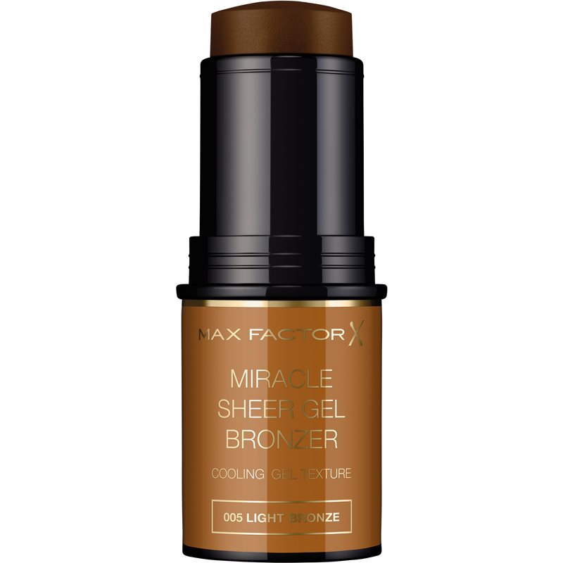 

Max Factor Miracle Sheer Gel гелевий бронзатор у формі стіку відтінок 005 Light Bronze