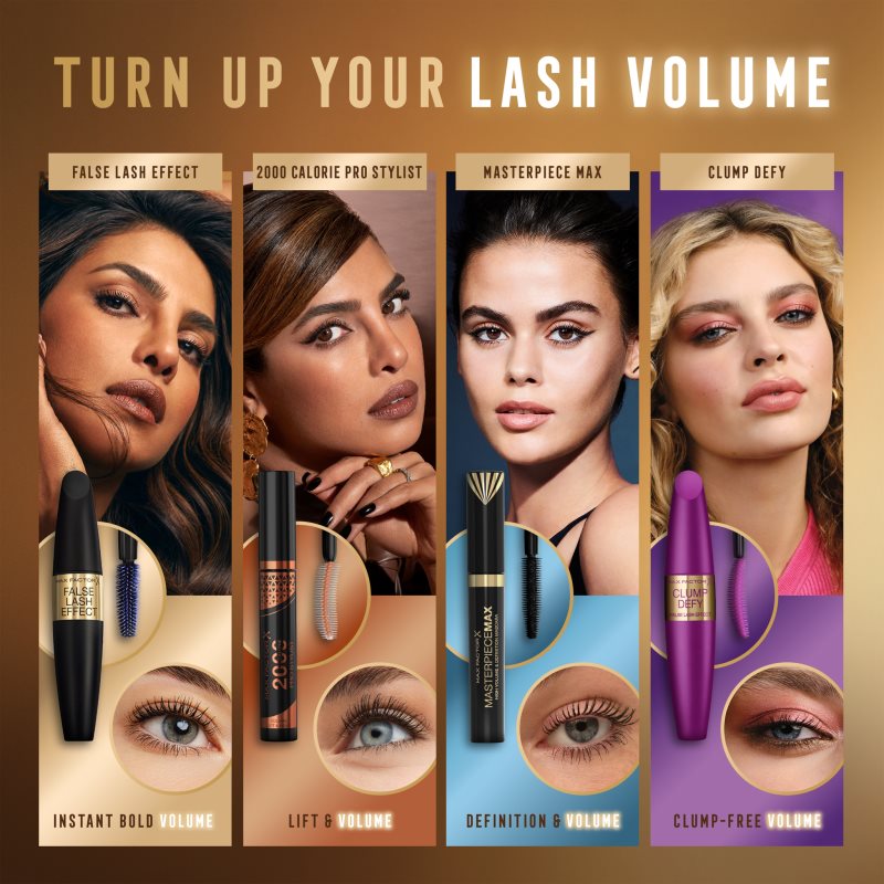 Max Factor False Lash Effect řasenka pro objem a definici řas odstín Deep Raven Black 13,1 ml (obrázek 8)