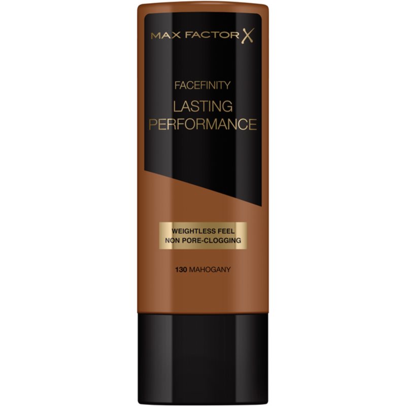 Max Factor Facefinity Lasting Performance Liquid Foundation With Long-lasting Effect Shade 130 Mahogany 35 Ml