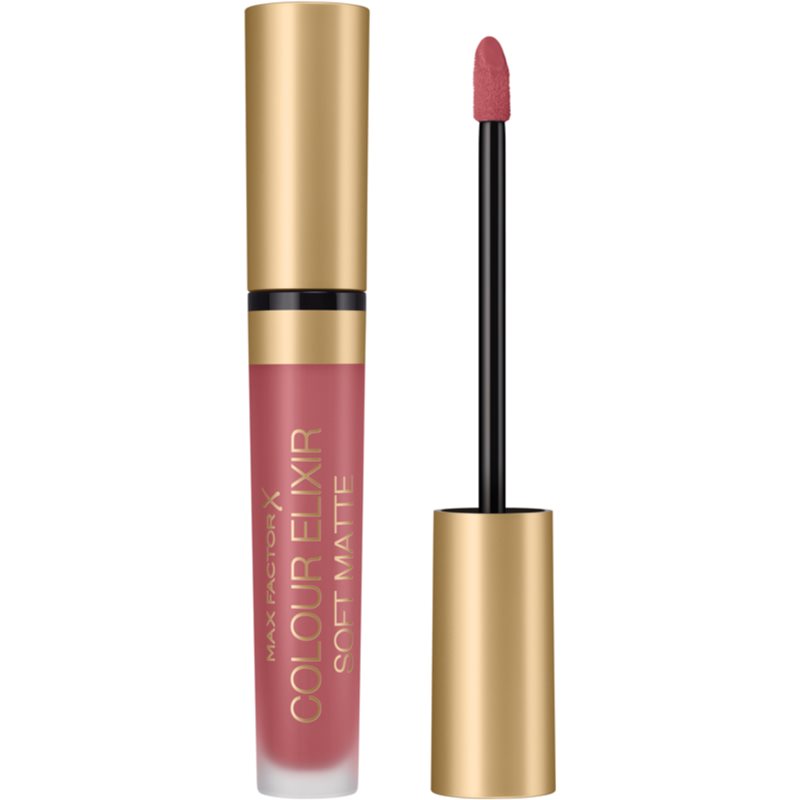 Photos - Lipstick & Lip Gloss Max Factor Colour Elixir Soft Matte стійка рідка помада відтінок 015 Rose 