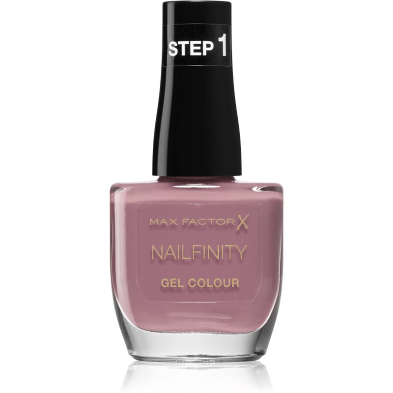 Max Factor Nailfinity Gel Colour gel nail polish without UV/LED sealing shade 215 Standing Ovation 1