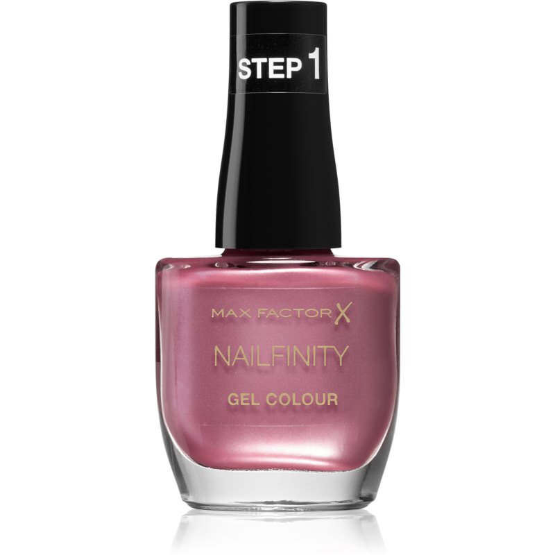 Max Factor Nailfinity Gel Colour gel nail polish without UV/LED sealing shade 240 Starlet 12 ml
