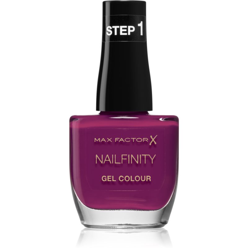 Max Factor Nailfinity Gel Colour gel nail polish without UV/LED sealing shade 340 VIP 12 ml

