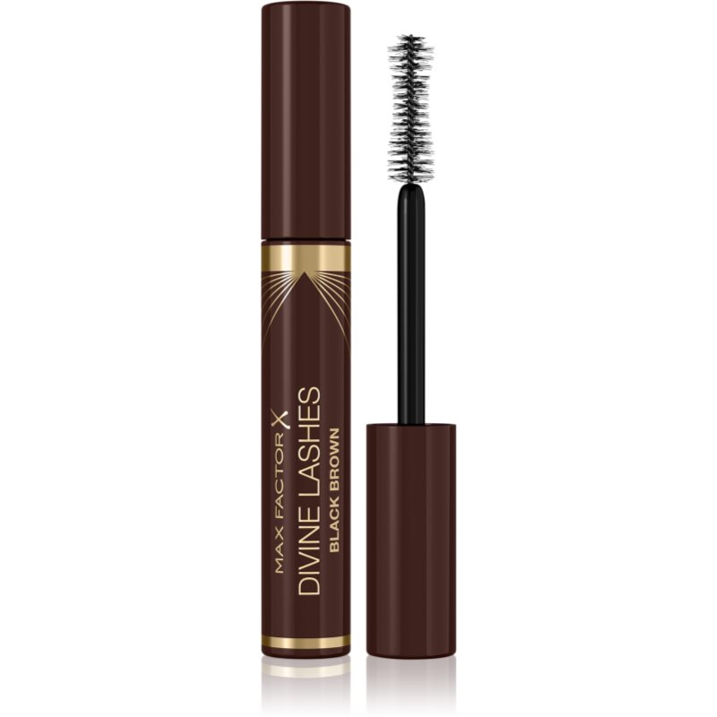 Max Factor Divine Lashes curling and separating mascara shade 002 Black Brown 8 ml
