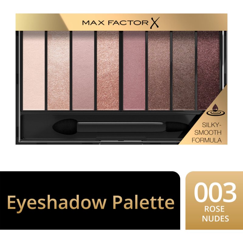 Max Factor Masterpiece Nude Palette paleta očních stínů 003 Rose Nudes 6.5 g (obrázek 4)
