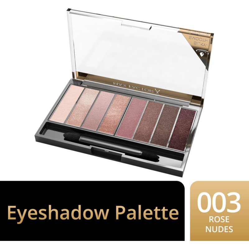 Max Factor Masterpiece Nude Palette paleta očních stínů 003 Rose Nudes 6.5 g (obrázek 5)