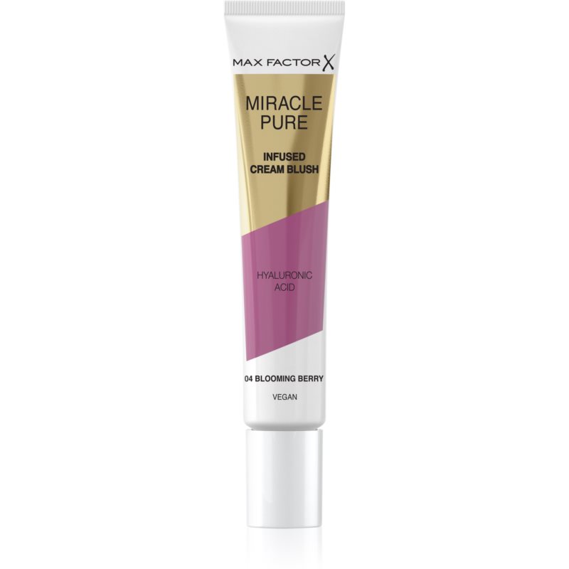 E-shop Max Factor Miracle Pure krémová tvářenka odstín 04 Blooming Berry 15 ml