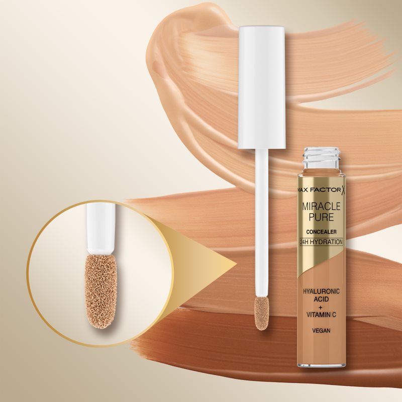 Max Factor Miracle Pure Skin Liquid Coverage Concealer With Moisturising Effect Shade 50 7,8 Ml