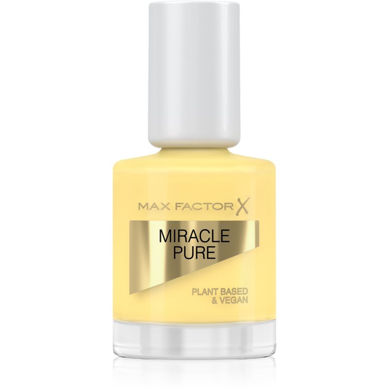 Max Factor Miracle Pure 12 ml lak na nechty pre ženy 500 Lemon Tea