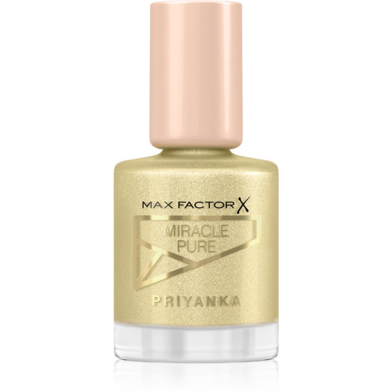Max Factor Priyanka Miracle Pure 12 ml lak na nechty pre ženy 714 Sunrise Glow