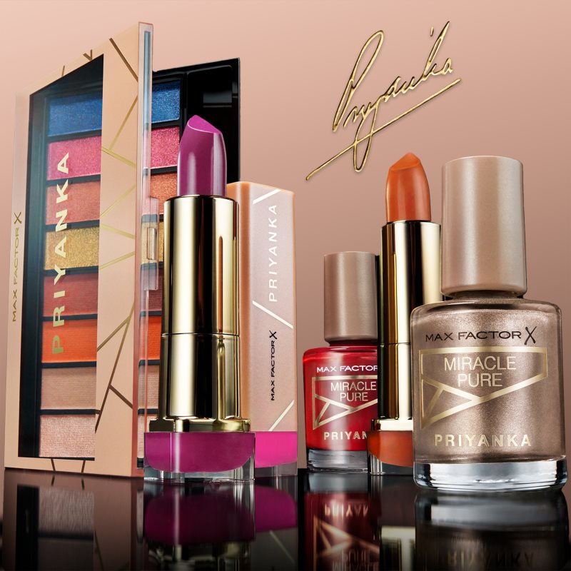 Max Factor x Priyanka Colour Elixir ultra matt long-lasting lipstick shade 78 Sweet Spice 6,5 g