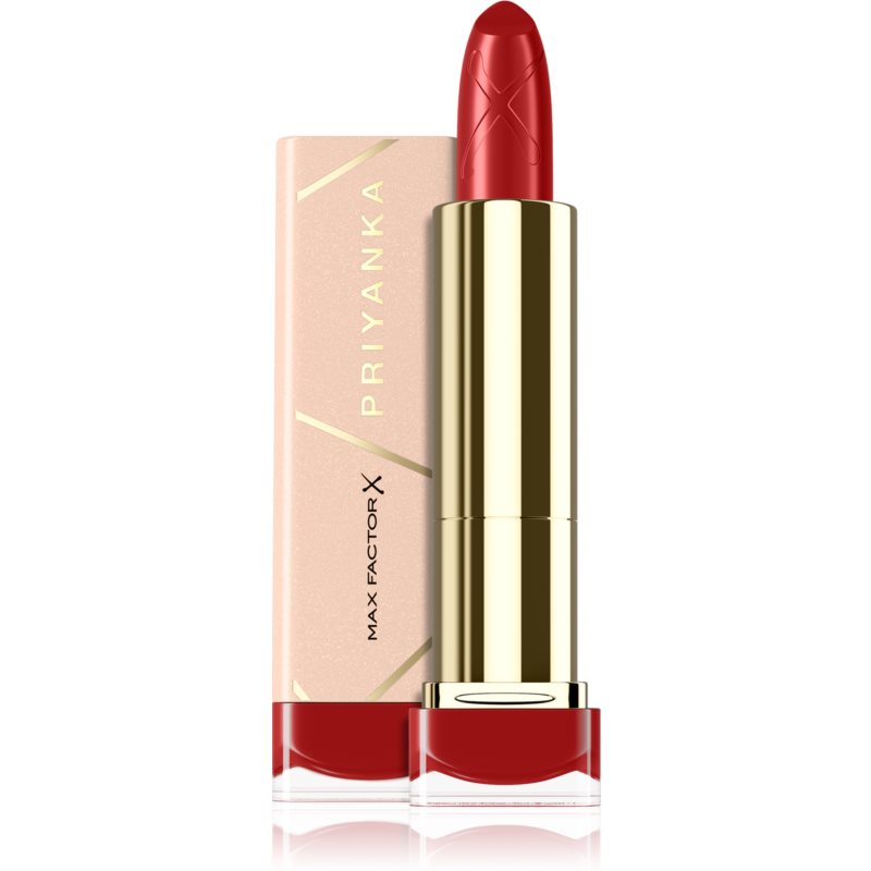 Max Factor x Priyanka Colour Elixir langanhaltender Lippenstift mit mattierendem Effekt Farbton 52 Intense Flame 6,5 g