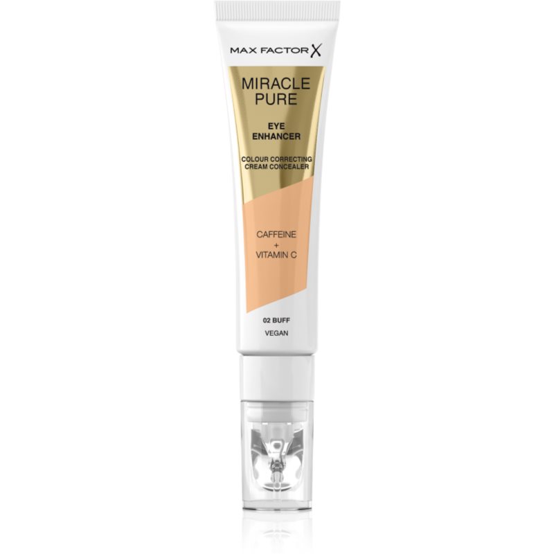 Max Factor Miracle Pure Creamy Concealer To Treat Swelling And Dark Circles Shade 02 Buff 10 Ml