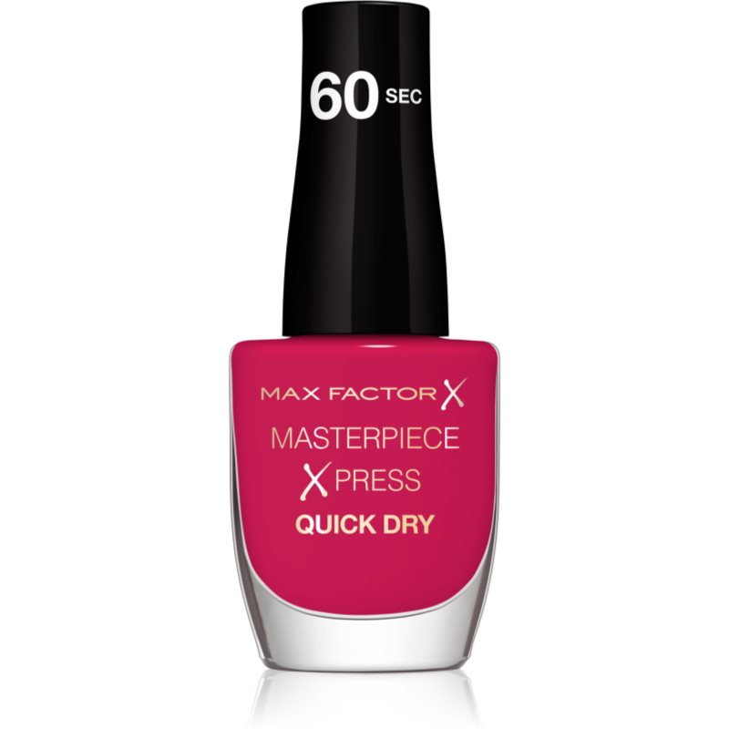 Max Factor Masterpiece Xpress gyorsan száradó körömlakk árnyalat 250 Hot Hibiscus 8 ml