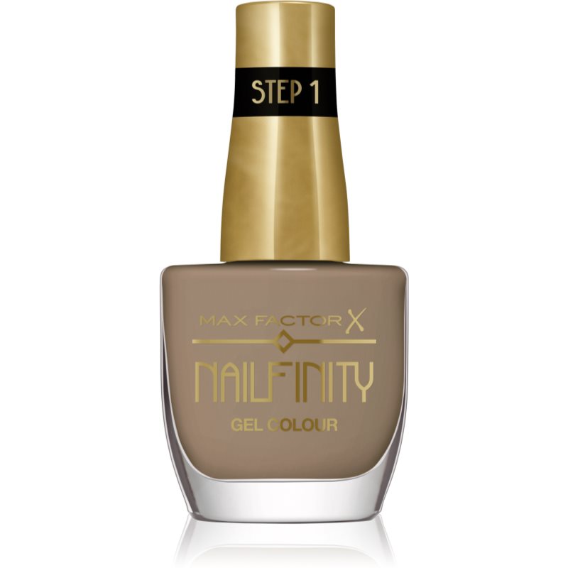 Max Factor Nailfinity Gel Colour gel nail polish without UV/LED sealing shade 205 Solo Act 12 ml
