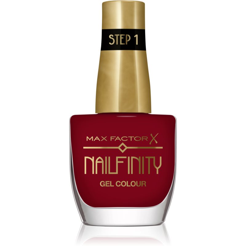 Max Factor Nailfinity Gel Colour Gel-Lack für Fingernägel - keine UV/LED Lampe erforderlich Farbton 320 The Sensation 12 ml