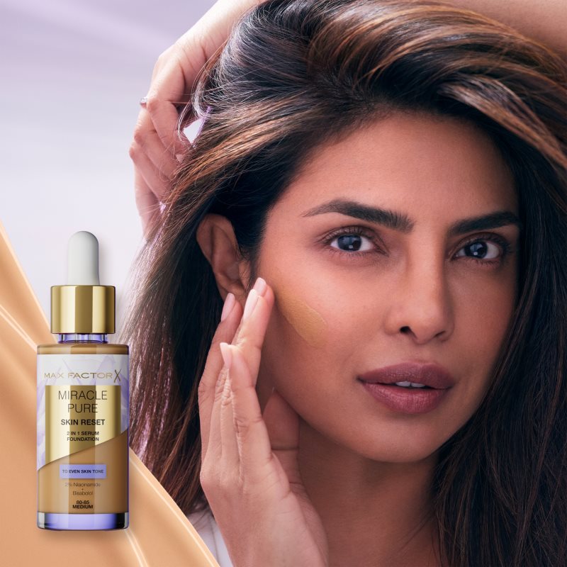 Max Factor Miracle Pure основа-сироватка відтінок 90-95 Deep 30 мл
