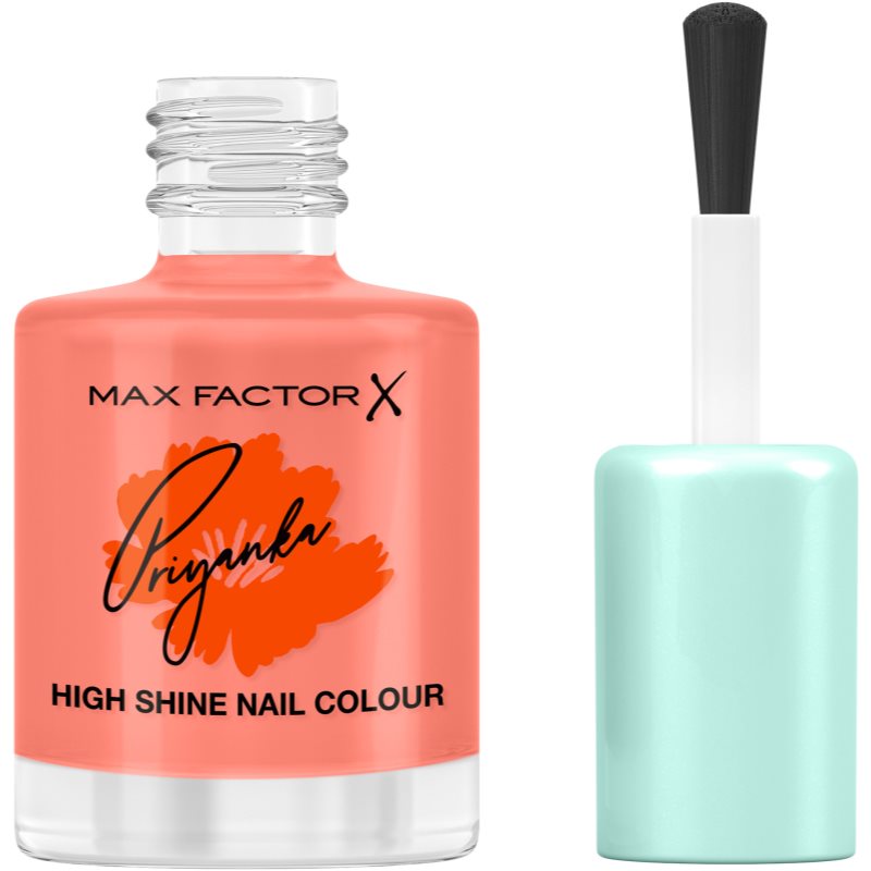 Max Factor X Priyanka Miracle Pure Quick-drying Nail Polish Limited Edition Shade 410 Bold Marigold 12 Ml