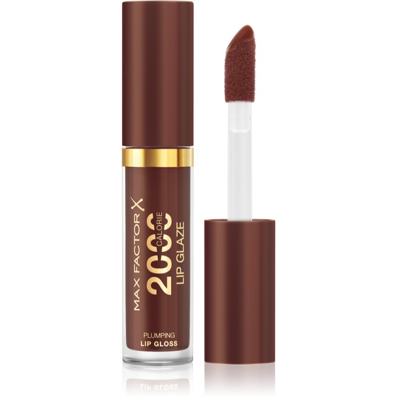 Max Factor 2000 Calorie lesk na rty pro větší objem odstín 180 Chocolate Glow 4.4 ml