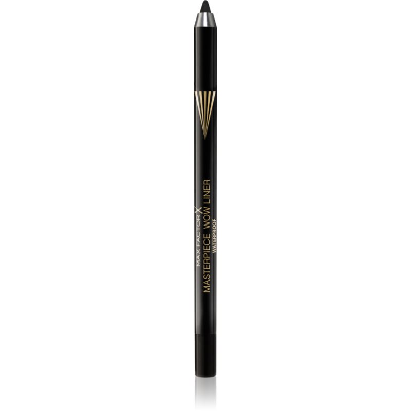 Max Factor Masterpiece Wow Liner Waterproof Vattentät eyeliner-penna Skugga 300 Midnight Black 1.2 g female