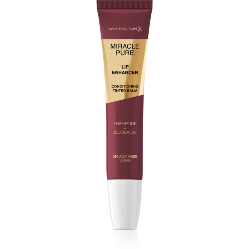 Max Factor Miracle Pure Lip Enhancer hydratační lesk na rty odstín 060 Acai Haze 12 ml
